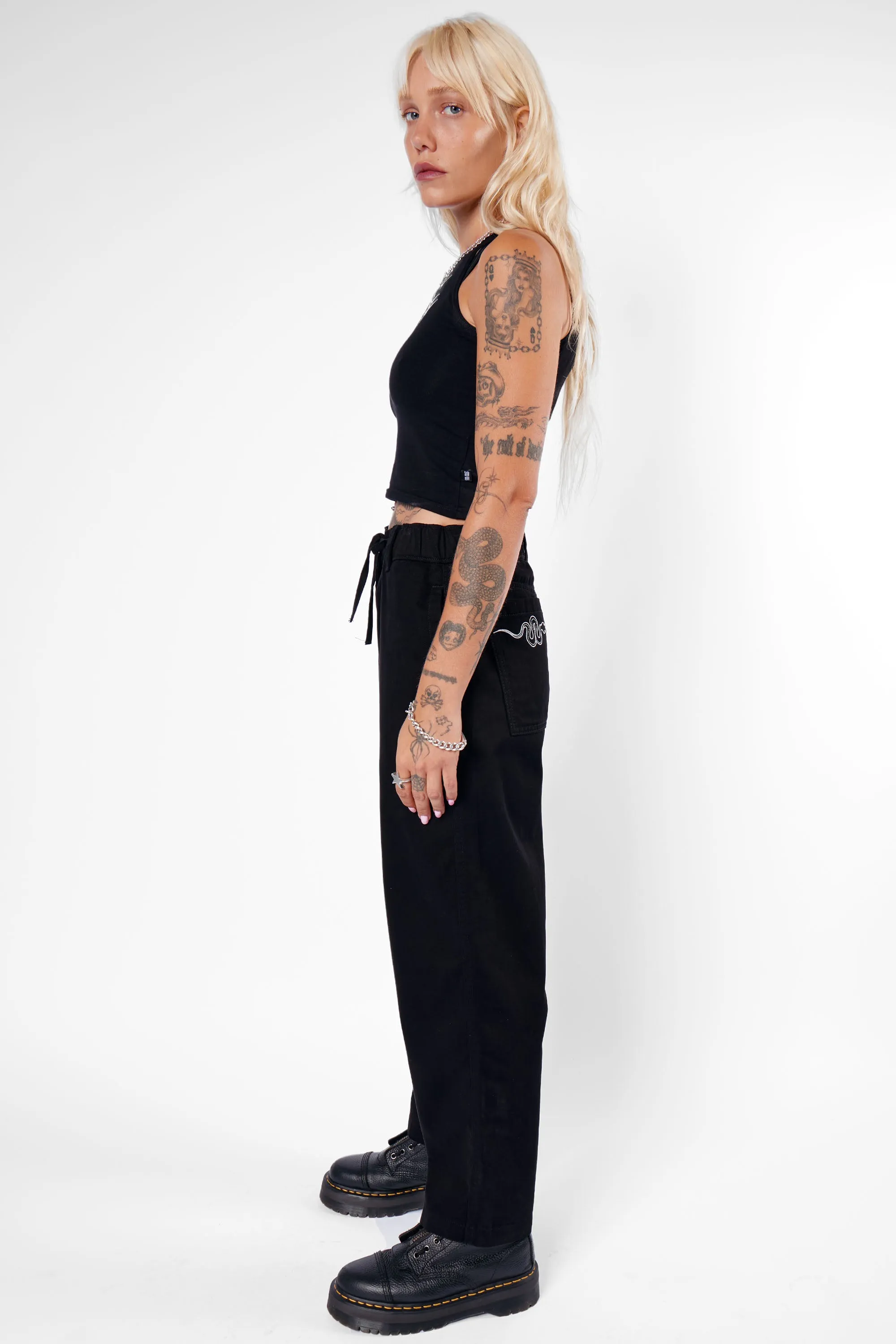 Antheia Drawstring Trousers