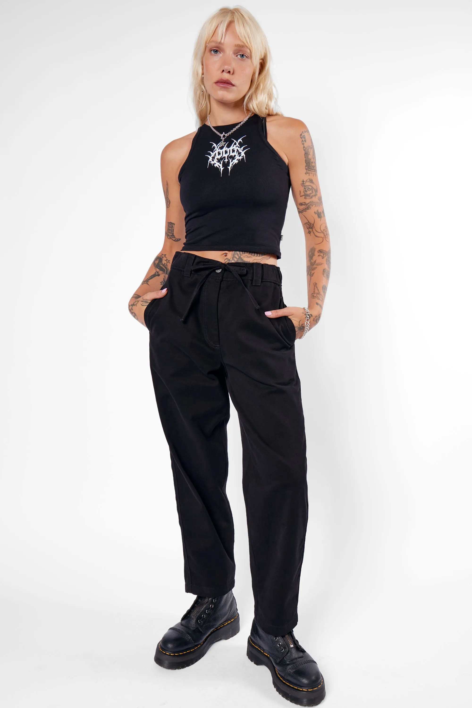 Antheia Drawstring Trousers