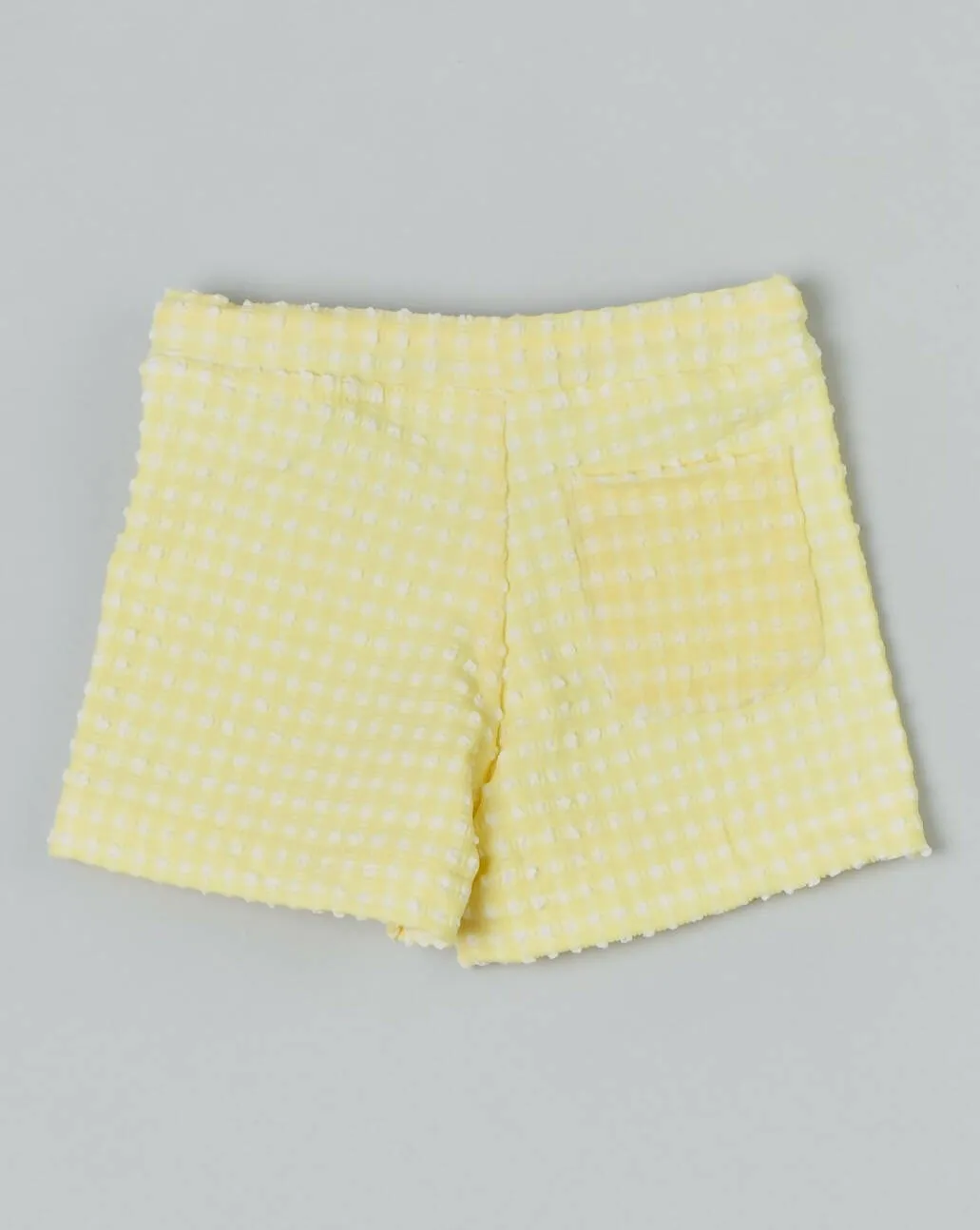 Baby Swim Trunks Citrine Gingham