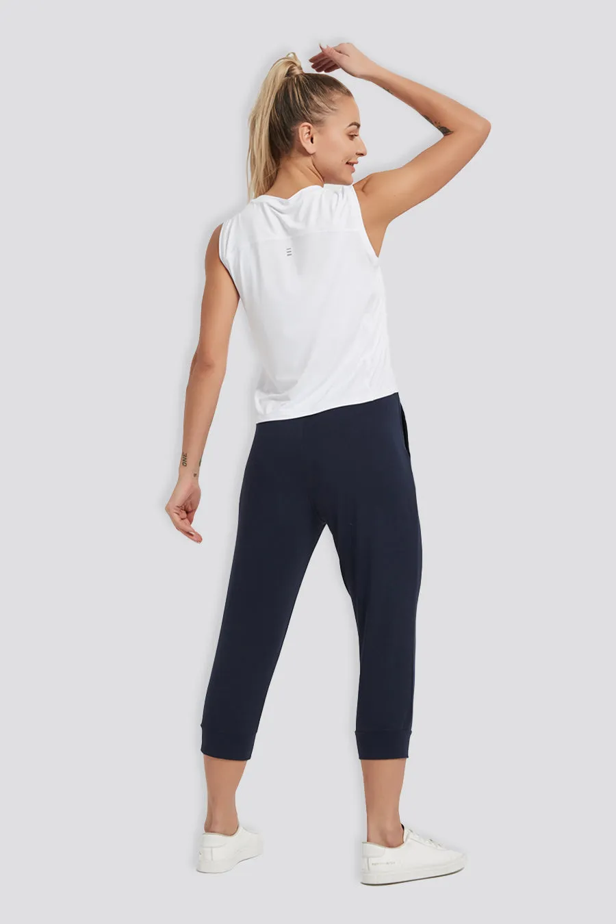 Cotton Capri Sweatpants 20”