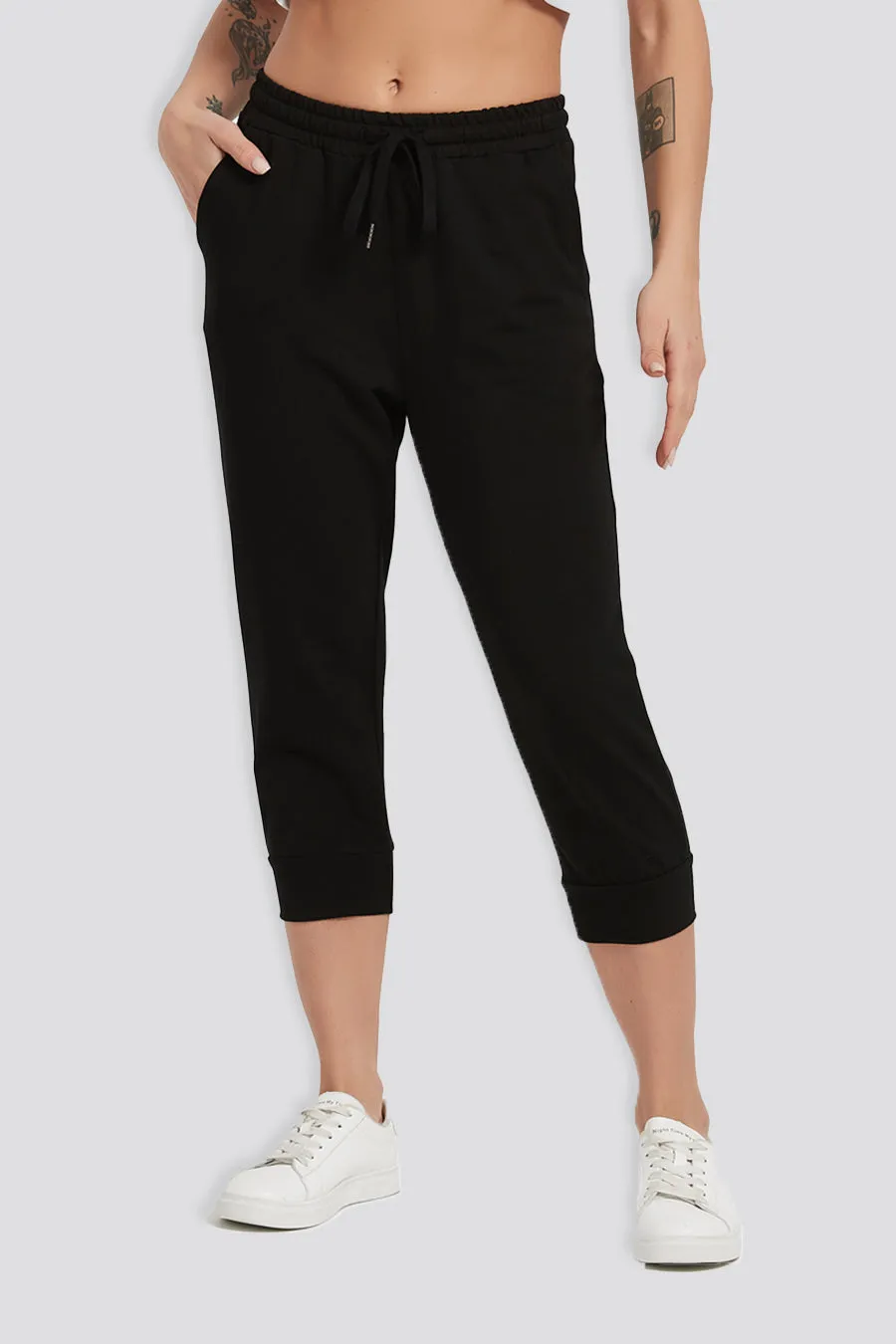 Cotton Capri Sweatpants 20”