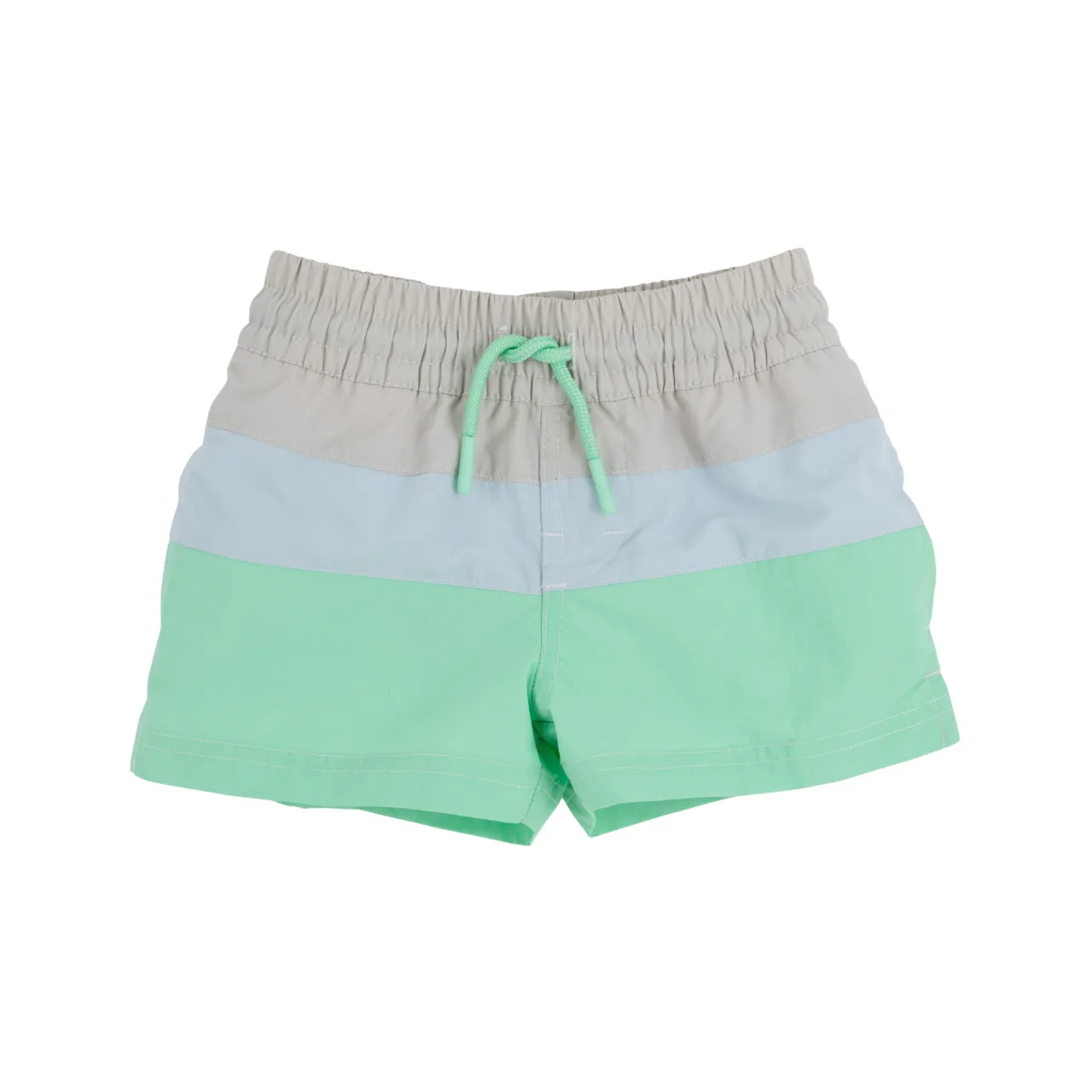 Country Club Colorblock Trunk - Sandy Springs Stone, Buckhead Blue & Grace Bay Green