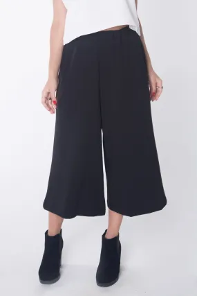 Cropped Wide Leg Pants