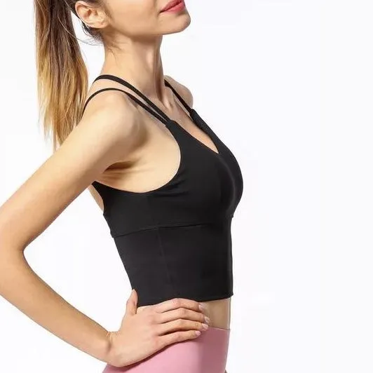 Double Straps Sports Top