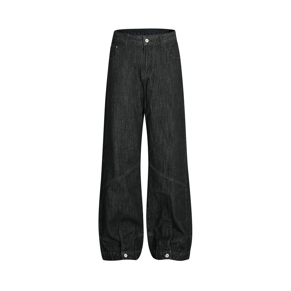 Fashion Personality Denim Trousers Men