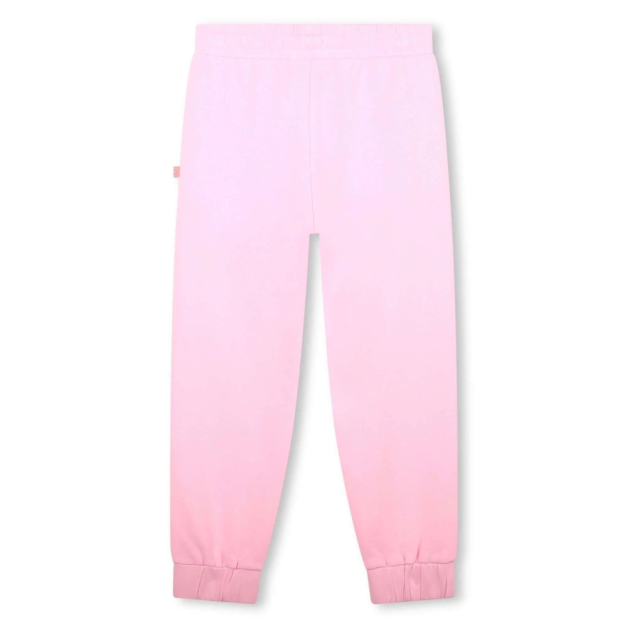 Girls Pink Logo Jogging Bottoms