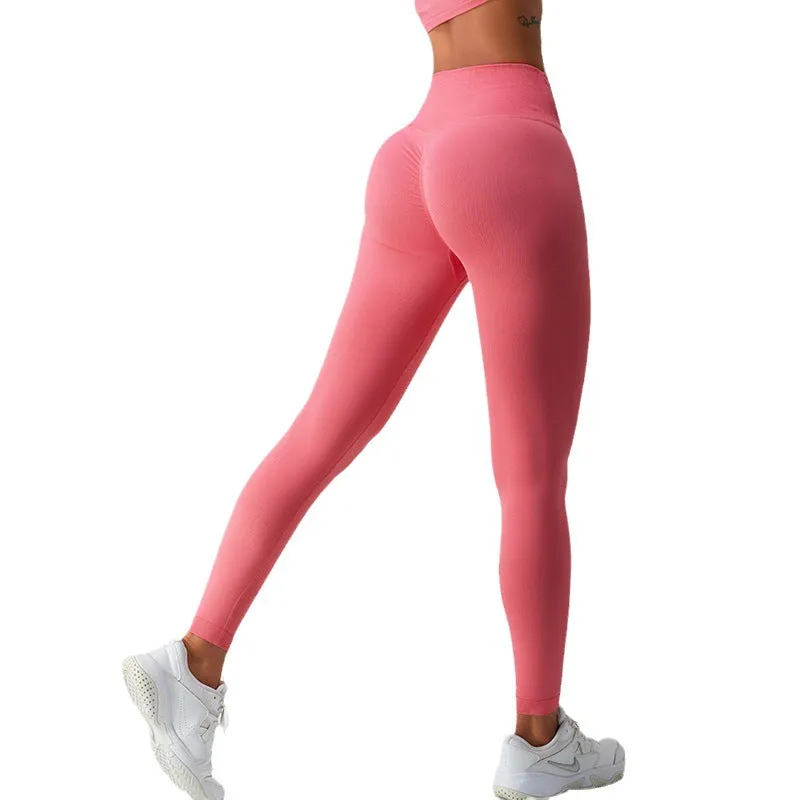 Hgh-waisted butt lift yoga leggins