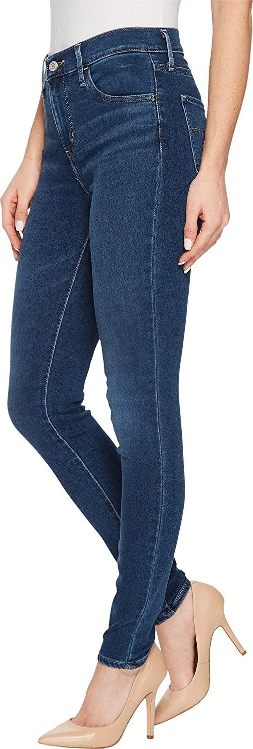 Levi's Women's 720 High Rise Super Skinny Jeans Blue Me Away