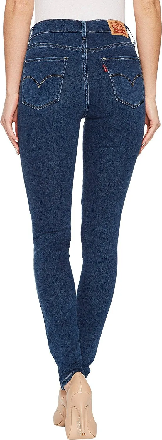 Levi's Women's 720 High Rise Super Skinny Jeans Blue Me Away