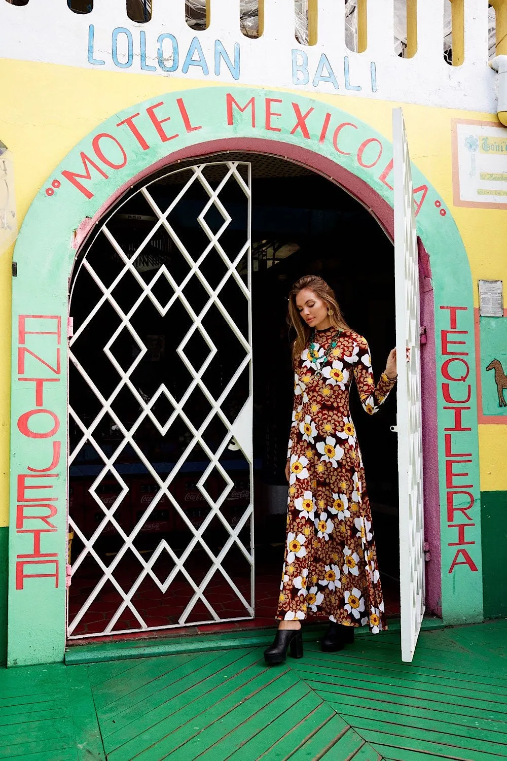 Love’s Holiday Bamboo Jersey Maxi Dress