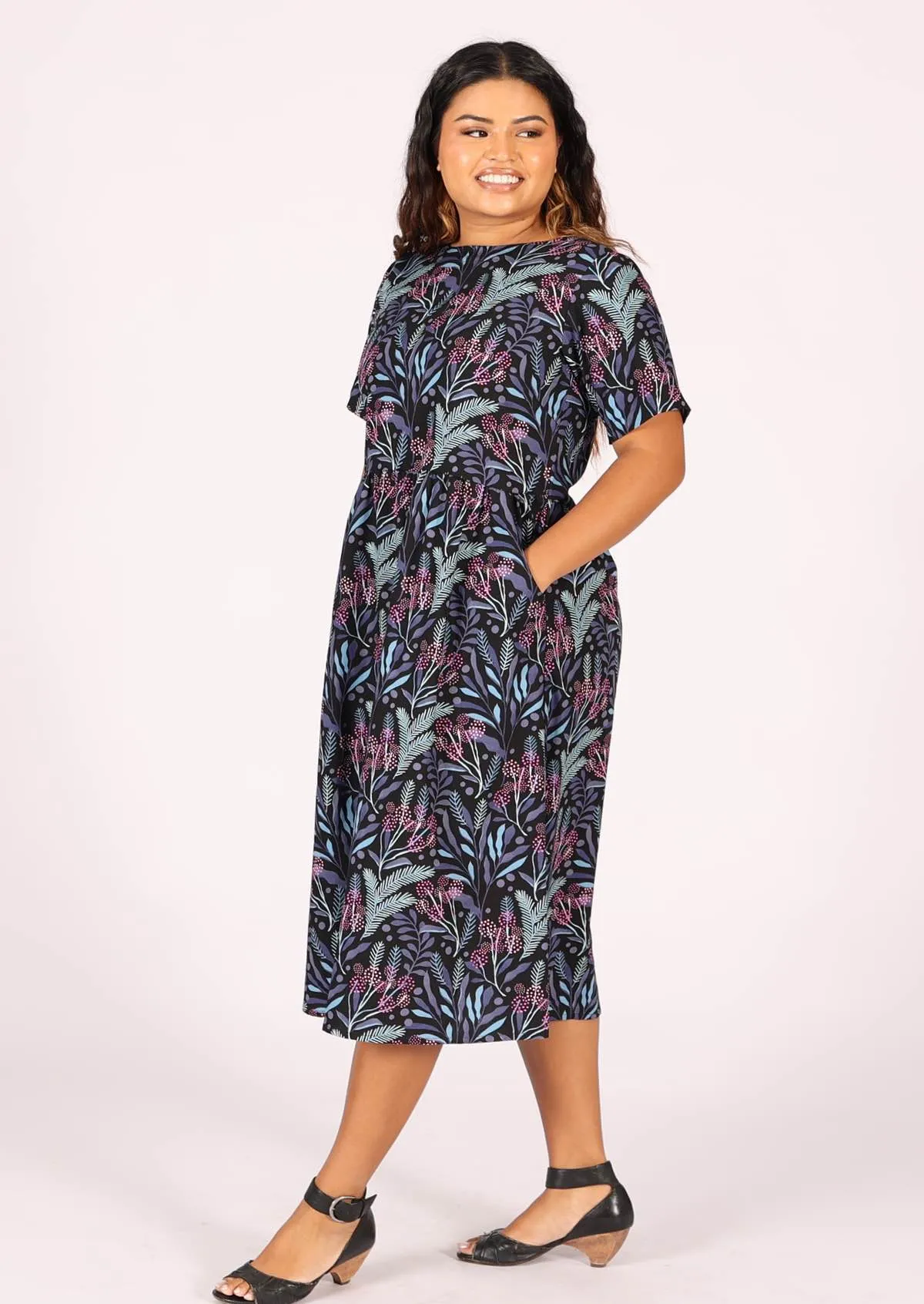 Maddison Dress Obsidian