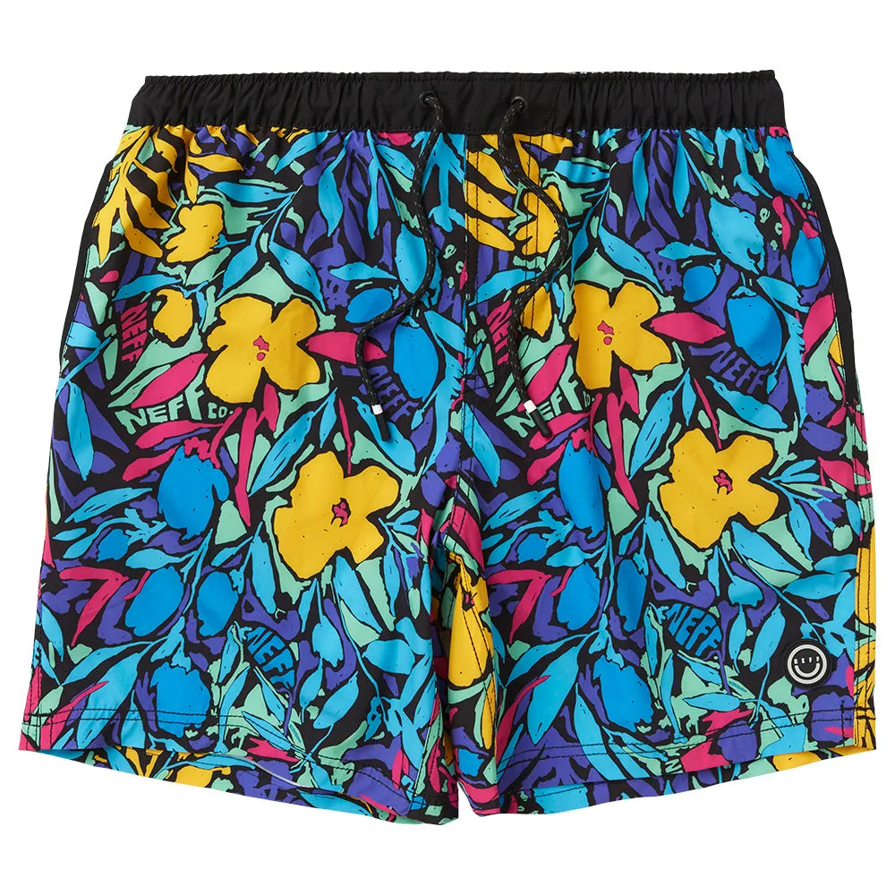 Men's NEFF Head In The Weeds 17" Hot Tub Swim Trunks