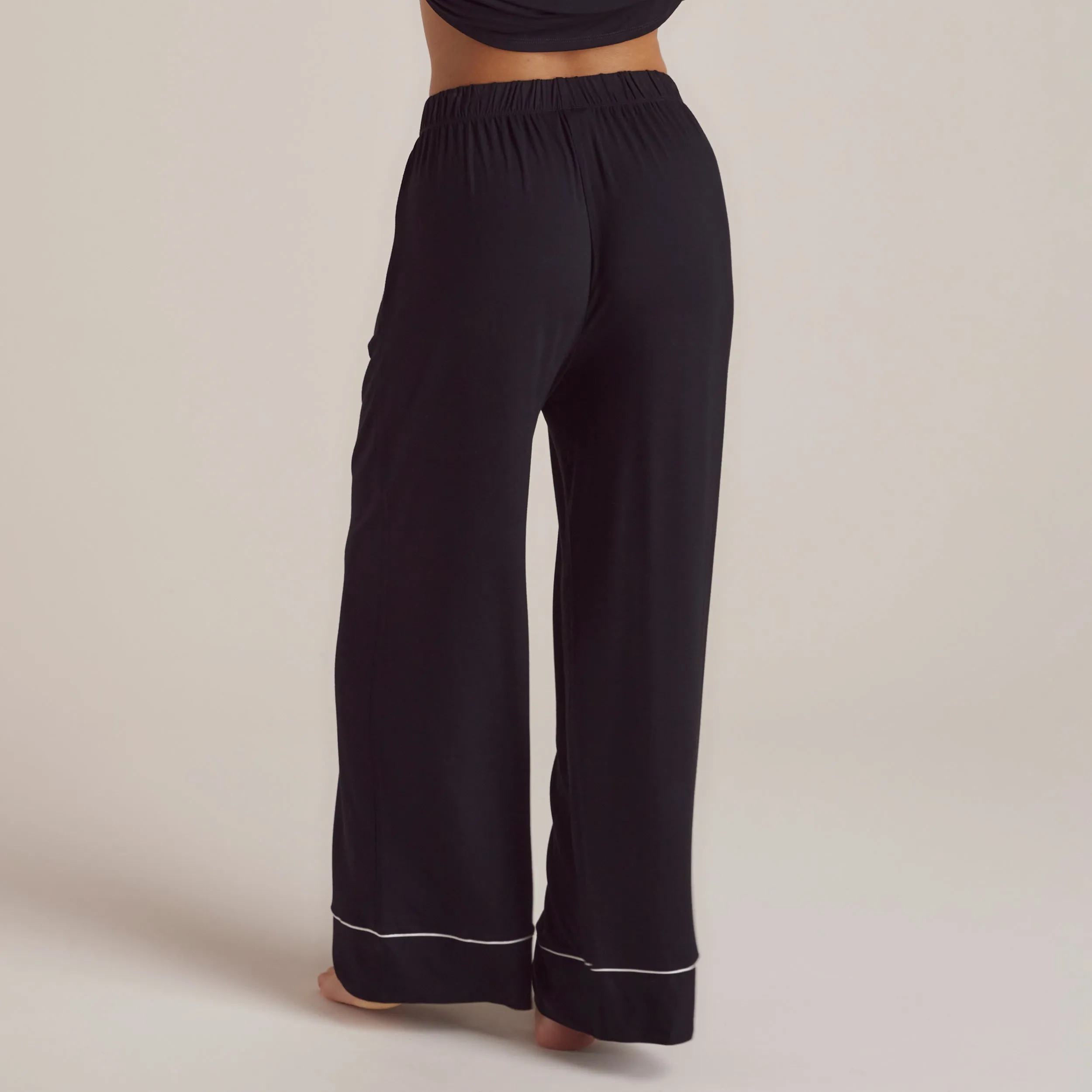 Modal Pyjama Bottoms - Black