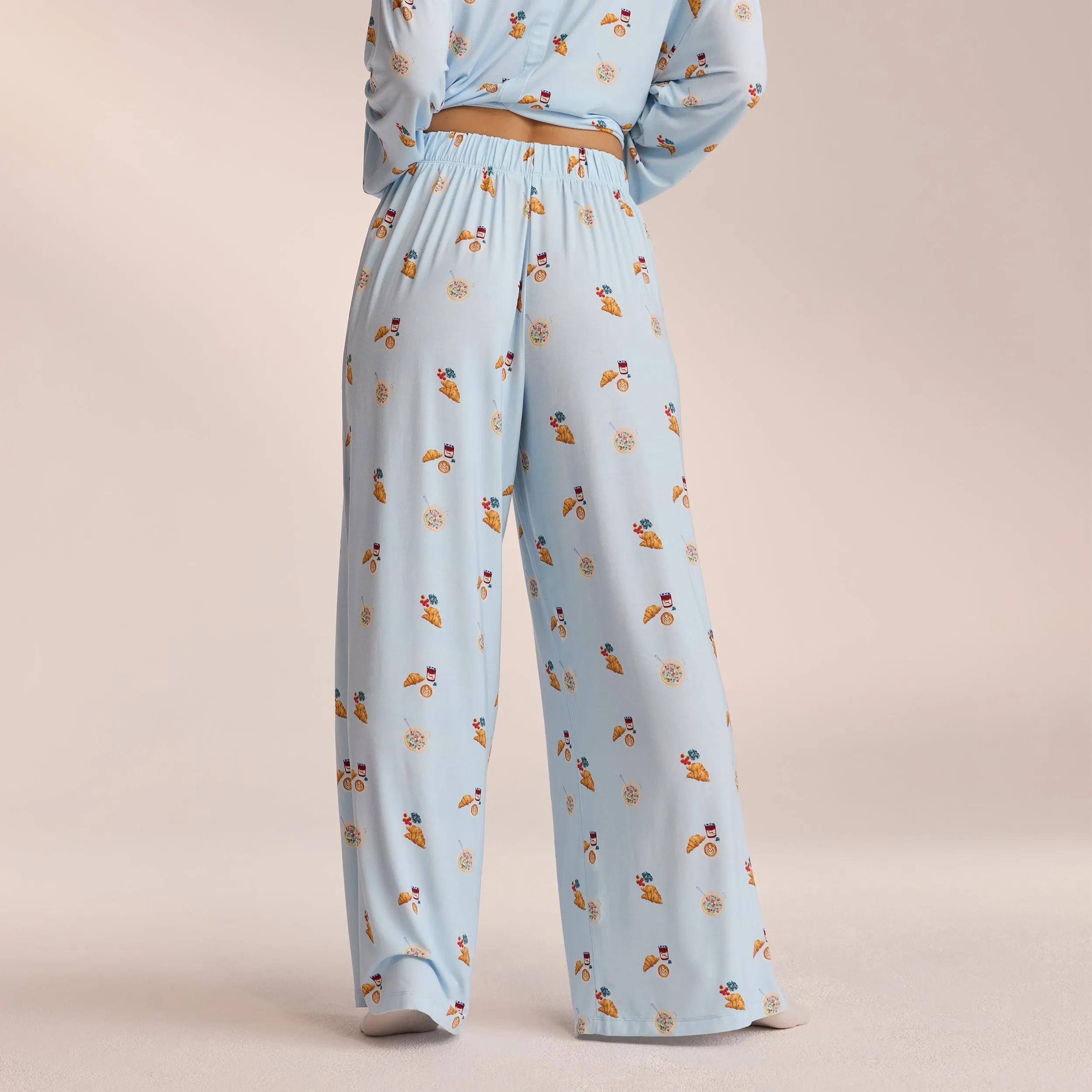 Modal Pyjama Bottoms - Blue