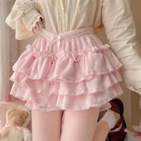 Pink Bow Cake Culottes AD21158