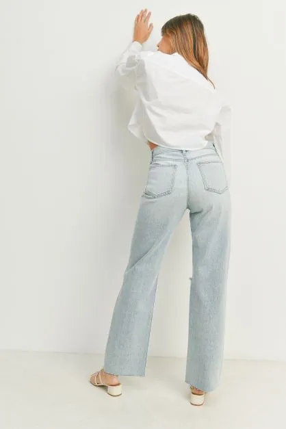 Ribcage Long Length Straight Jeans