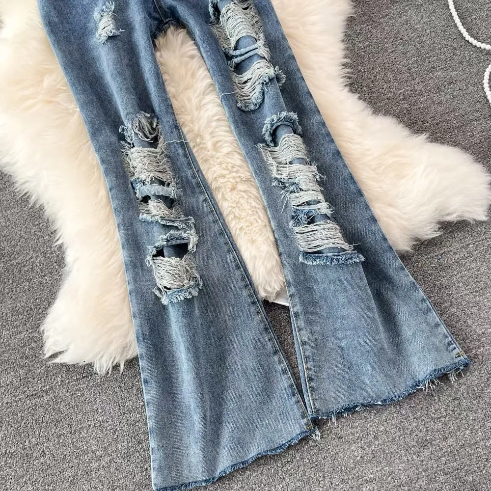 Rihanna Ripped Jeans