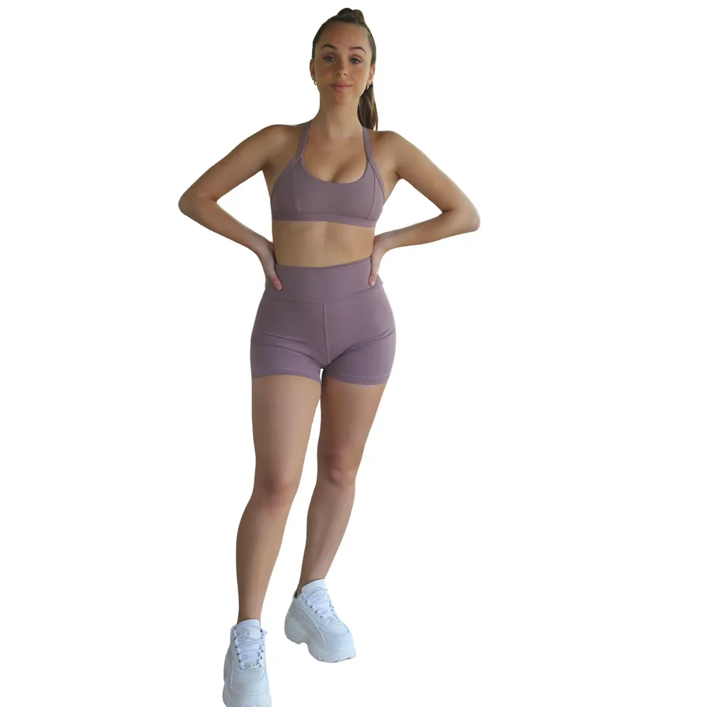 Satya Sports Bra - Plum