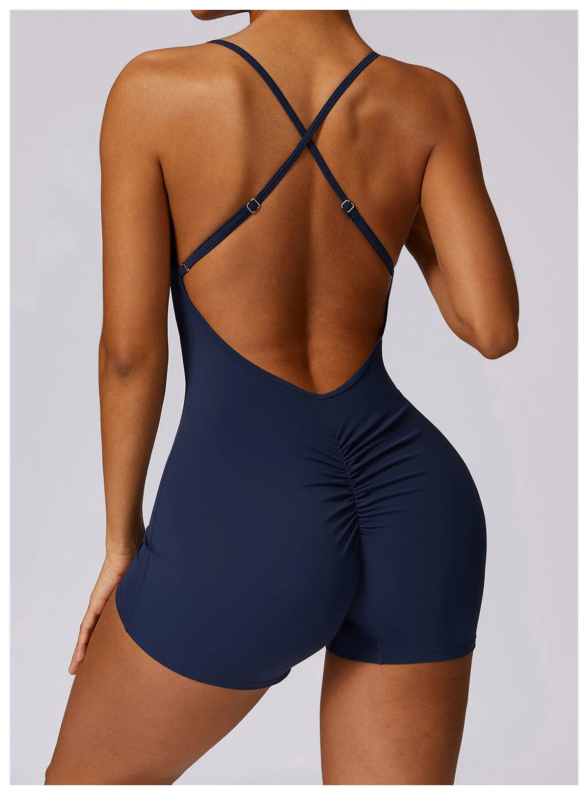 Sculpt Criss Cross Tank Yoga Bodysuit