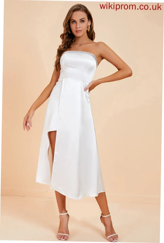 Sexy Club Dresses Macie Polyester A-line Dresses Sequins Sleeveless Sweetheart Midi