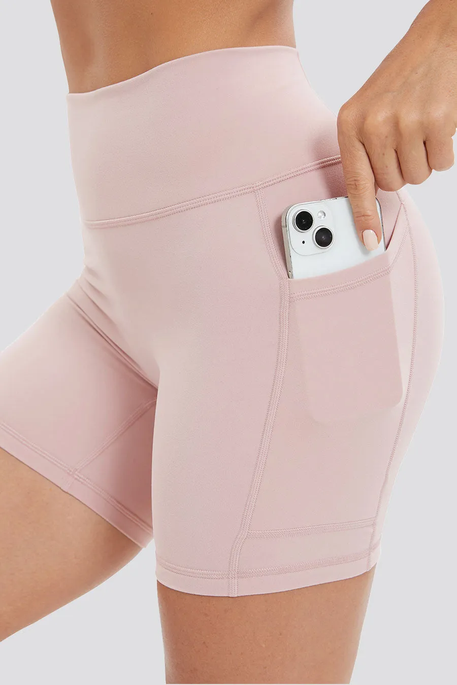 SoftLuxe Yoga Shorts with Pockets