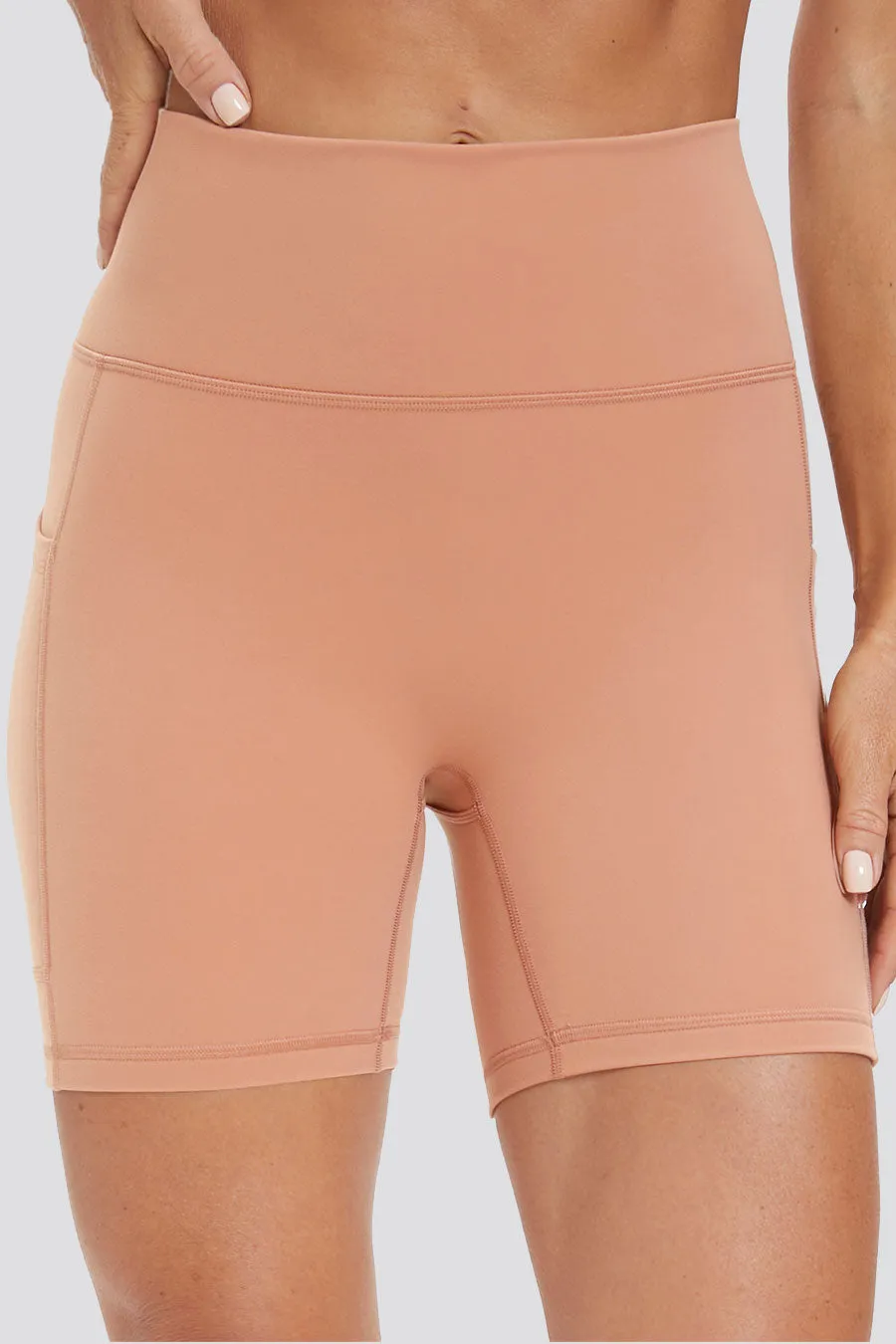 SoftLuxe Yoga Shorts with Pockets