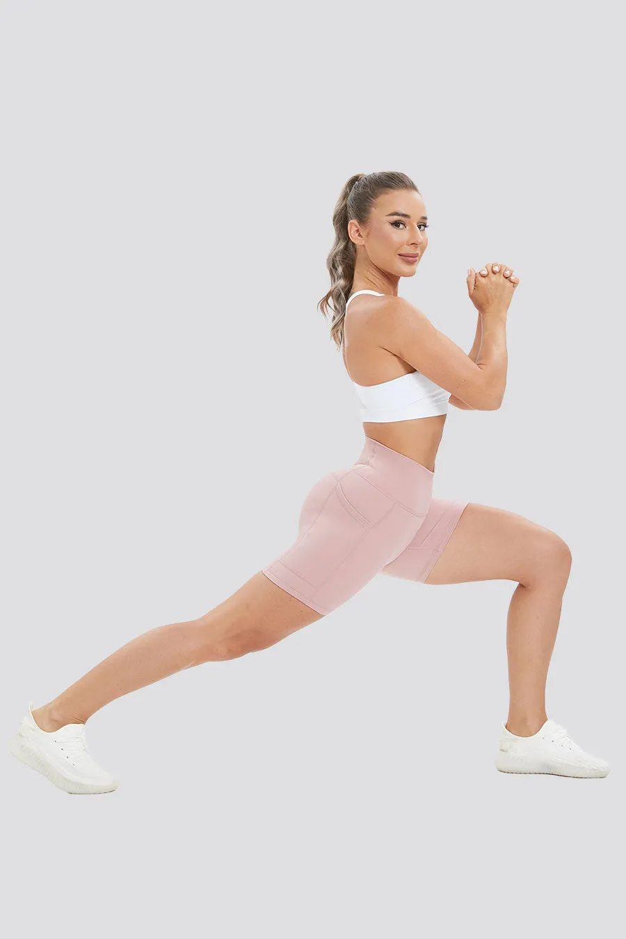 SoftLuxe Yoga Shorts with Pockets