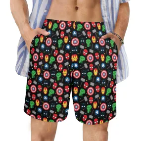 Super Heroes Men's Swim Trunks Swimsuit