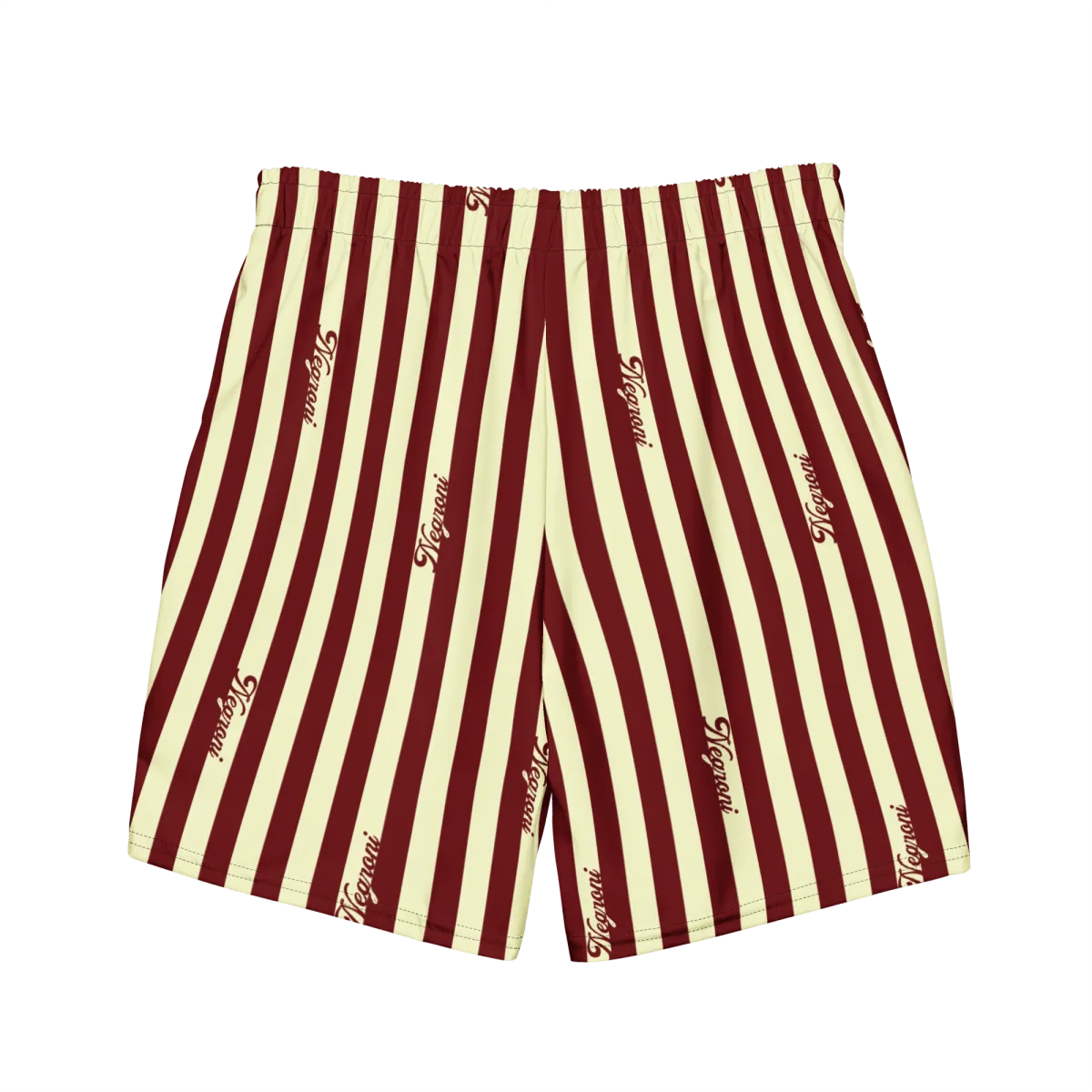 The Negroni Striped Swim Trunks