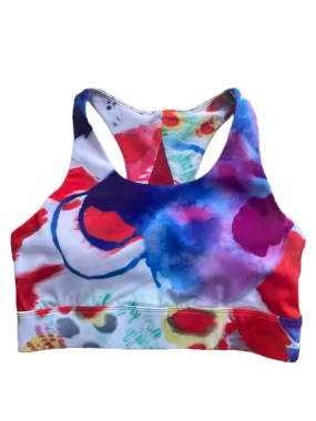 Watercolor Rainbow Sports Bra